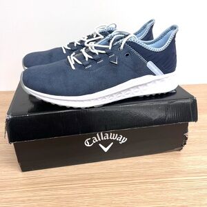 Callaway La Jolla Women's Golf Shoes Women's Size 10 Navy Leather Low Top